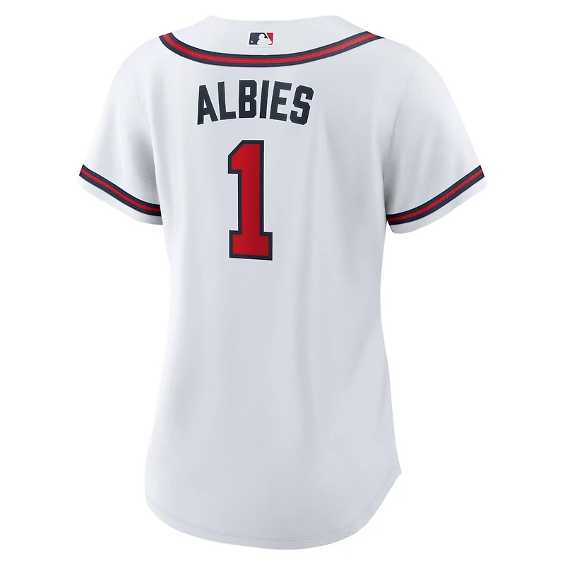 Nike Ozzie Albies Atlanta Braves Home Replica Jersey