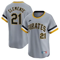 Nike Roberto Clemente Pittsburgh Pirates Throwback Cooperstown Limited Jersey
