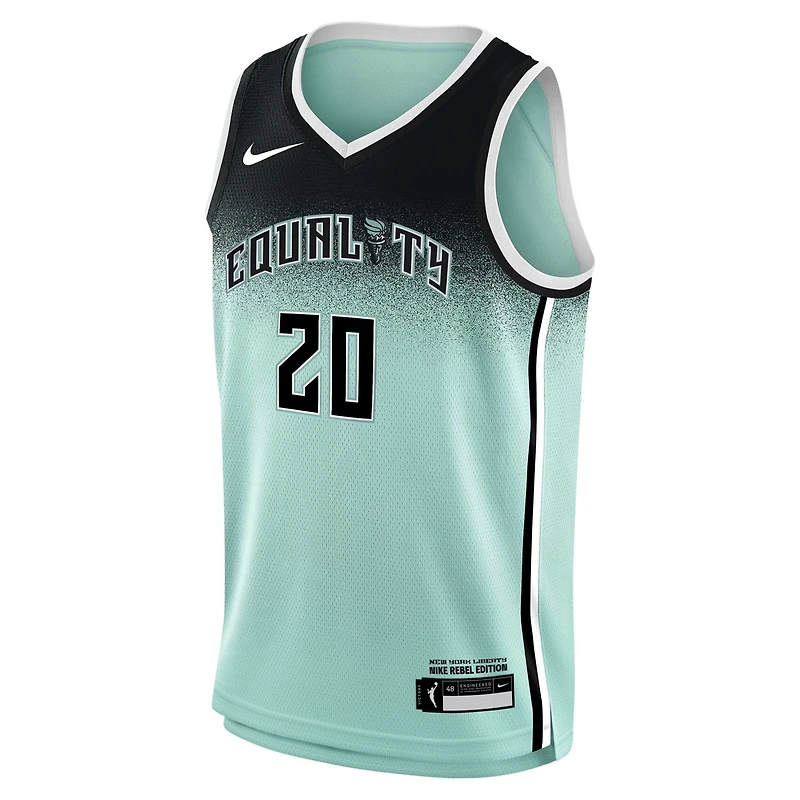 Nike Sabrina Ionescu New York Liberty 2023 Rebel Edition Victory Player Jersey