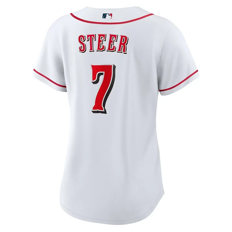 Nike Spencer Steer Cincinnati Reds Home Replica Jersey