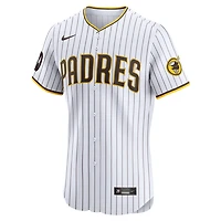 Nike Tony Fernndez San Diego Padres Home Elite Sponsor Patch Player Jersey