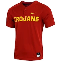 Nike USC Trojans Replica Vapor Elite Two-Button Baseball Jersey