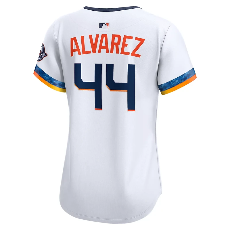 Nike W Astros Alvarez City Connect Limited Name & Number Jersey