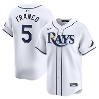 Nike Wander Franco Tampa Bay Rays Home Limited Player Jersey