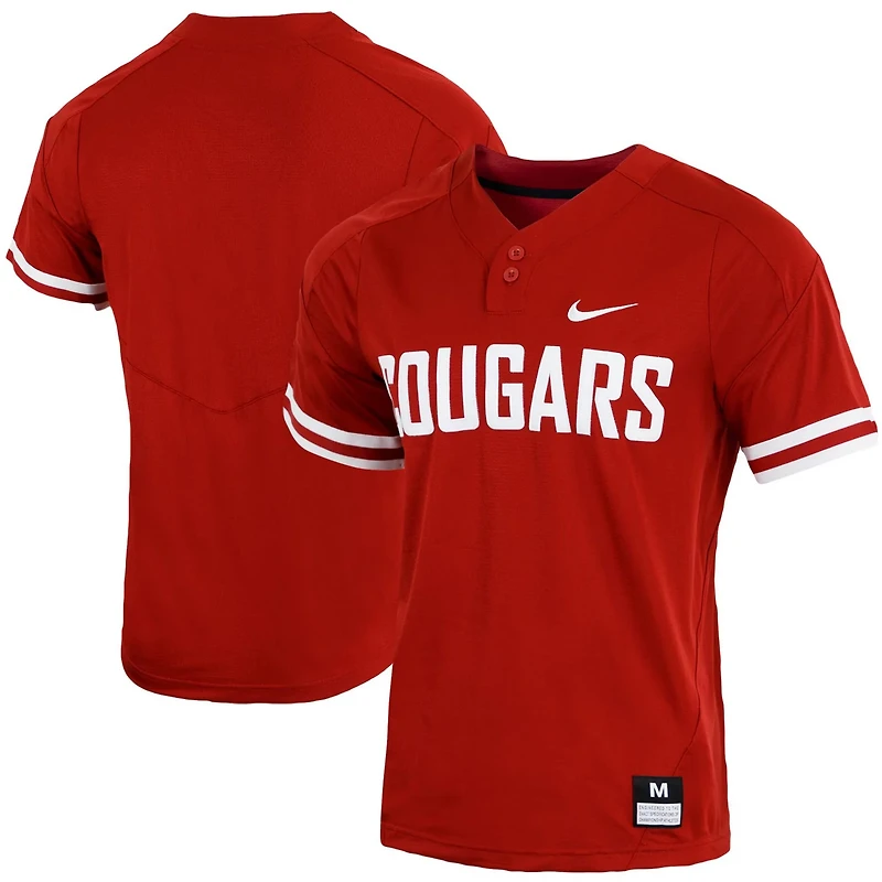 Nike Washington State Cougars Replica Vapor Elite Two-Button Baseball Jersey
