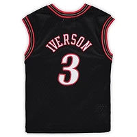 Preschool Mitchell  Ness Allen Iverson Philadelphia 76ers 2000-2001 Hardwood Classics Throwback Team Jersey