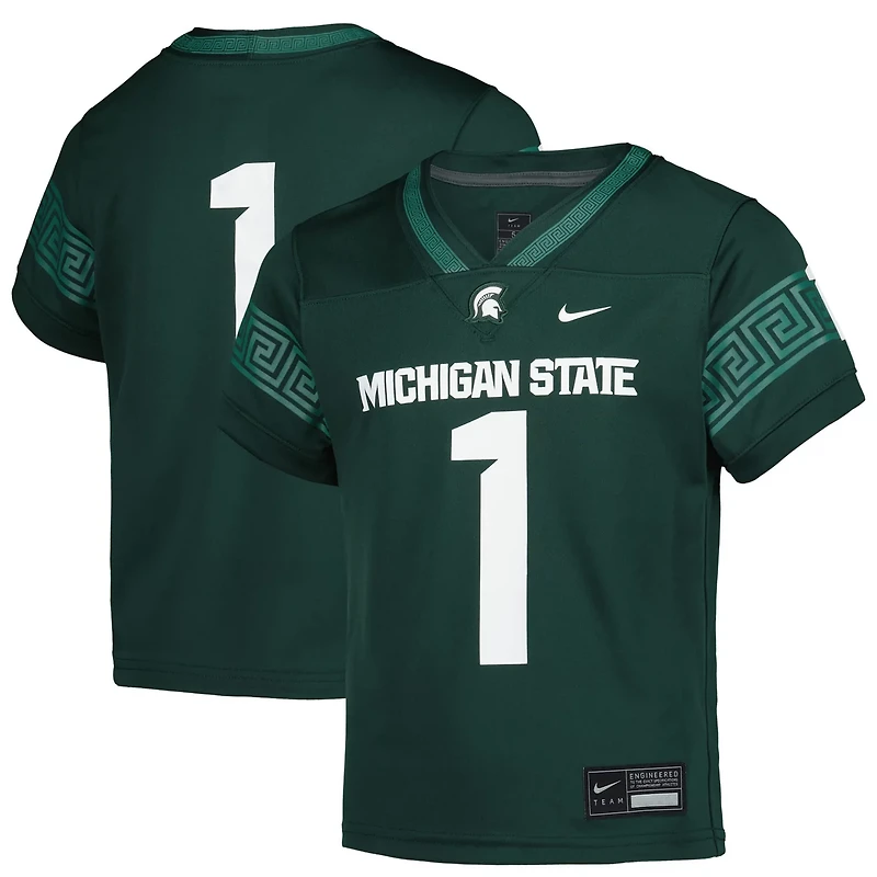 Preschool Nike 1 Michigan State Spartans Untouchable Replica Game Jersey
