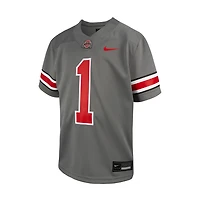 Preschool Nike 1 Ohio State Buckeyes Alternate Untouchable Football Jersey