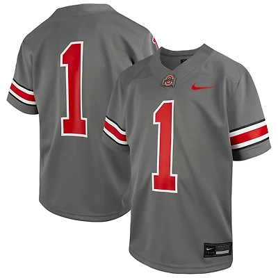 Preschool Nike 1 Ohio State Buckeyes Alternate Untouchable Football Jersey