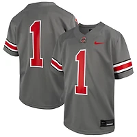 Preschool Nike 1 Ohio State Buckeyes Alternate Untouchable Football Jersey