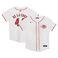 Preschool Nike Elly De La Cruz Cincinnati Reds Home Game Jersey