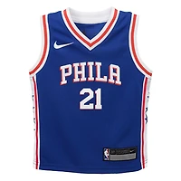 Preschool Nike Joel Embiid Philadelphia 76ers Swingman Player Jersey - Icon Edition