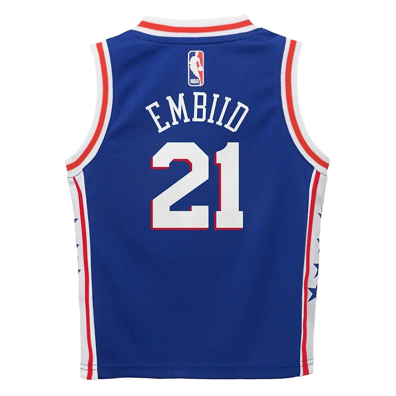 Preschool Nike Joel Embiid Philadelphia 76ers Swingman Player Jersey - Icon Edition