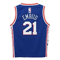 Preschool Nike Joel Embiid Philadelphia 76ers Swingman Player Jersey - Icon Edition