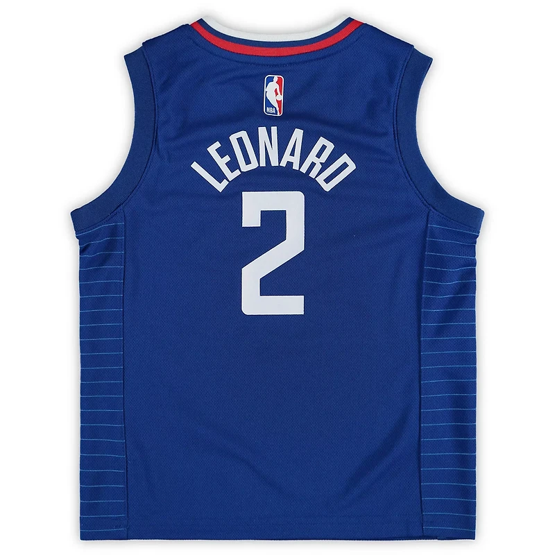 Preschool Nike Kawhi Leonard LA Clippers 2019/20 Player Jersey - Icon Edition