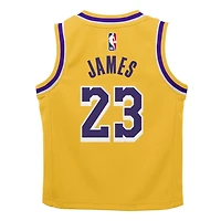Preschool Nike LeBron James Los Angeles Lakers Dri-FIT Swingman Player Jersey - Icon Edition