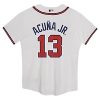 Preschool Nike Ronald Acua Jr Atlanta Braves Home Game Jersey