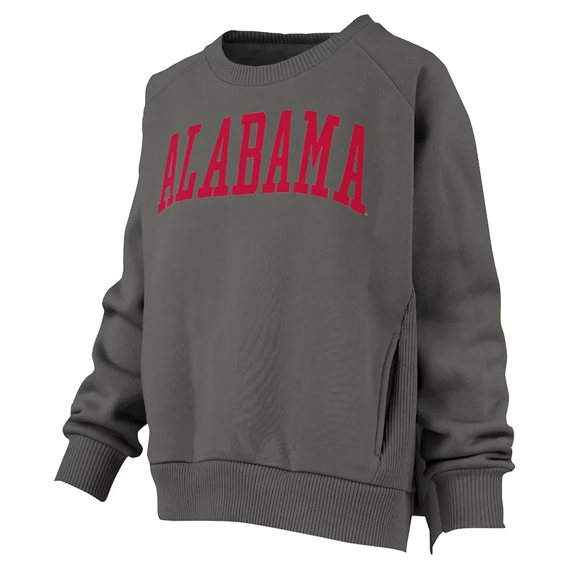 Pressbox Alabama Crimson Tide Pocketed Raglan Pullover Sweatshirt