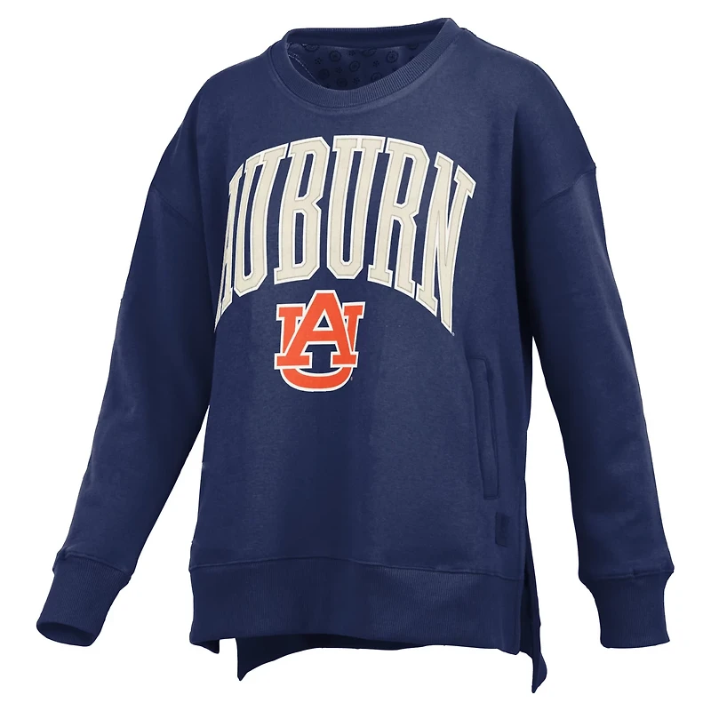 Pressbox Auburn Tigers Pocketed Arch Pullover Sweatshirt