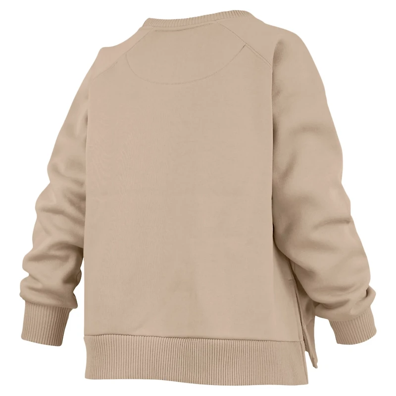 Pressbox LSU Tigers Pocketed Raglan Pullover Sweatshirt