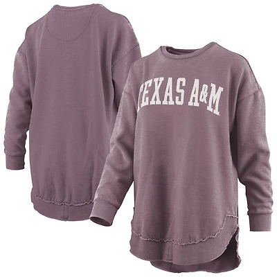 Pressbox Texas AM Aggies Vintage Wash Pullover Sweatshirt
