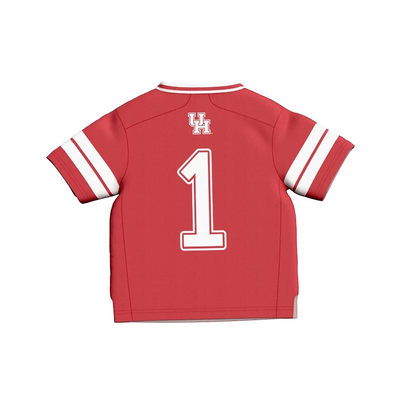 Toddler GameDay Greats 1 Houston Cougars Lightweight Collegiate Football Fashion Jersey
