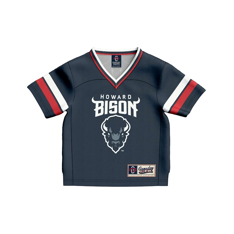 Toddler GameDay Greats 1 Howard Bison Collegiate Football Fashion Jersey