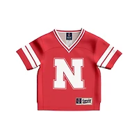 Toddler GameDay Greats 1 Nebraska Huskers Lightweight Collegiate Football Fashion Jersey