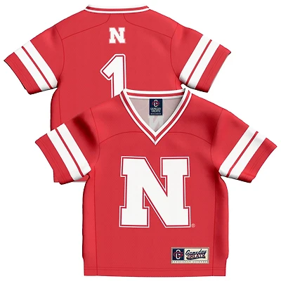 Toddler GameDay Greats 1 Nebraska Huskers Lightweight Collegiate Football Fashion Jersey
