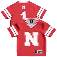 Toddler GameDay Greats 1 Nebraska Huskers Lightweight Collegiate Football Fashion Jersey