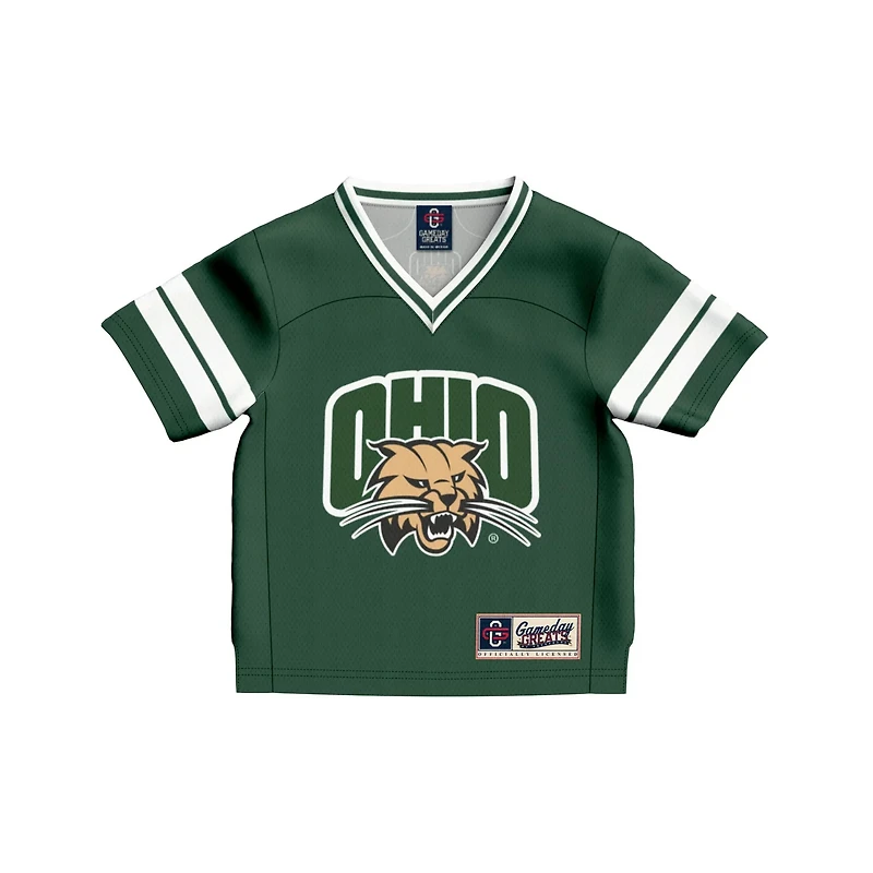 Toddler GameDay Greats 1 Ohio Bobcats Collegiate Football Fashion Jersey