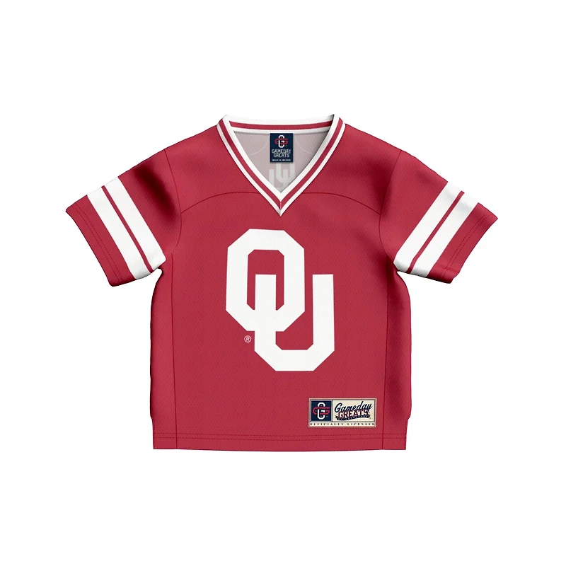 Toddler GameDay Greats 1 Oklahoma Sooners Lightweight Collegiate Football Fashion Jersey