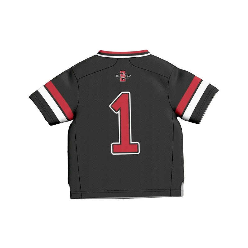Toddler GameDay Greats 1 San Diego State Aztecs Lightweight Collegiate Football Fashion Jersey