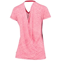 Touch St Louis Cardinals Hail Mary V-Neck Back Wrap T-Shirt