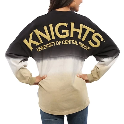 UCF Knights Ombre Long Sleeve Dip-Dyed Spirit Jersey