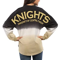 UCF Knights Ombre Long Sleeve Dip-Dyed Spirit Jersey