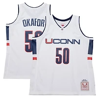UConn Huskies Emeka Okafor Mitchell  Ness 2001 02 Swingman Replica Jersey