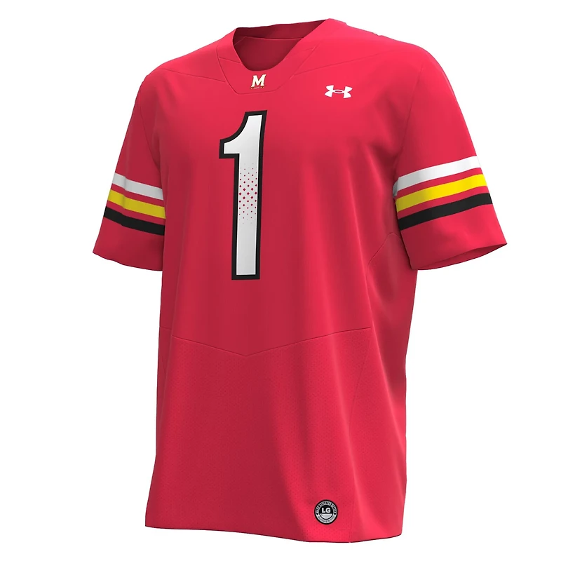 Under Armour 1 Maryland Terrapins Replica Football Jersey