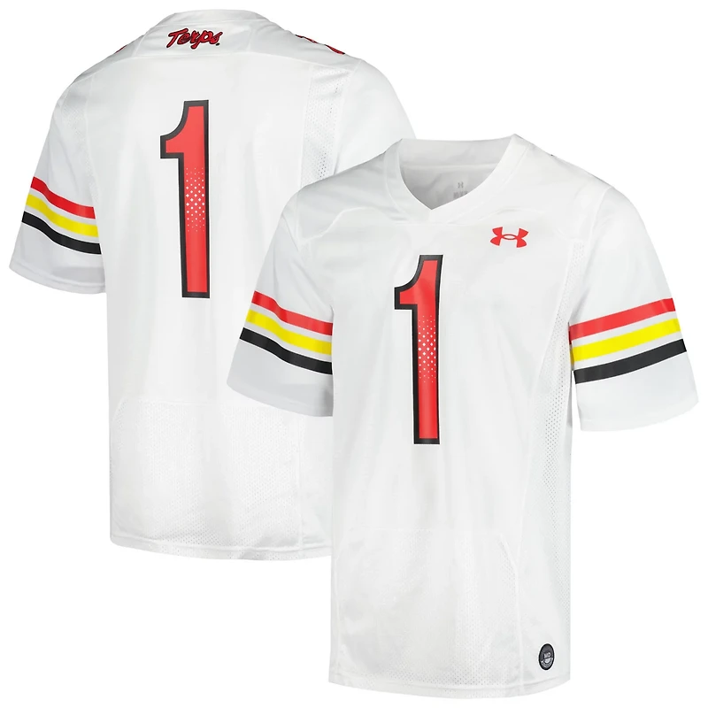 Under Armour 1 Maryland Terrapins Replica Football Jersey