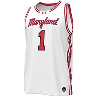 Under Armour 1 Maryland Terrapins Throwback Replica Basketball Jersey