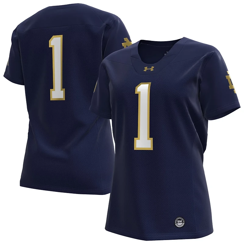 Under Armour 1 Notre Dame Fighting Irish Replica Football Jersey