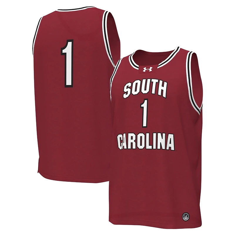 Under Armour 1 South Carolina Gamecocks Replica Basketball Jersey