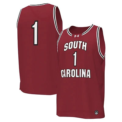 Under Armour 1 South Carolina Gamecocks Replica Basketball Jersey