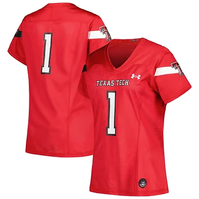 Under Armour 1 Texas Tech Raiders Replica Football Jersey