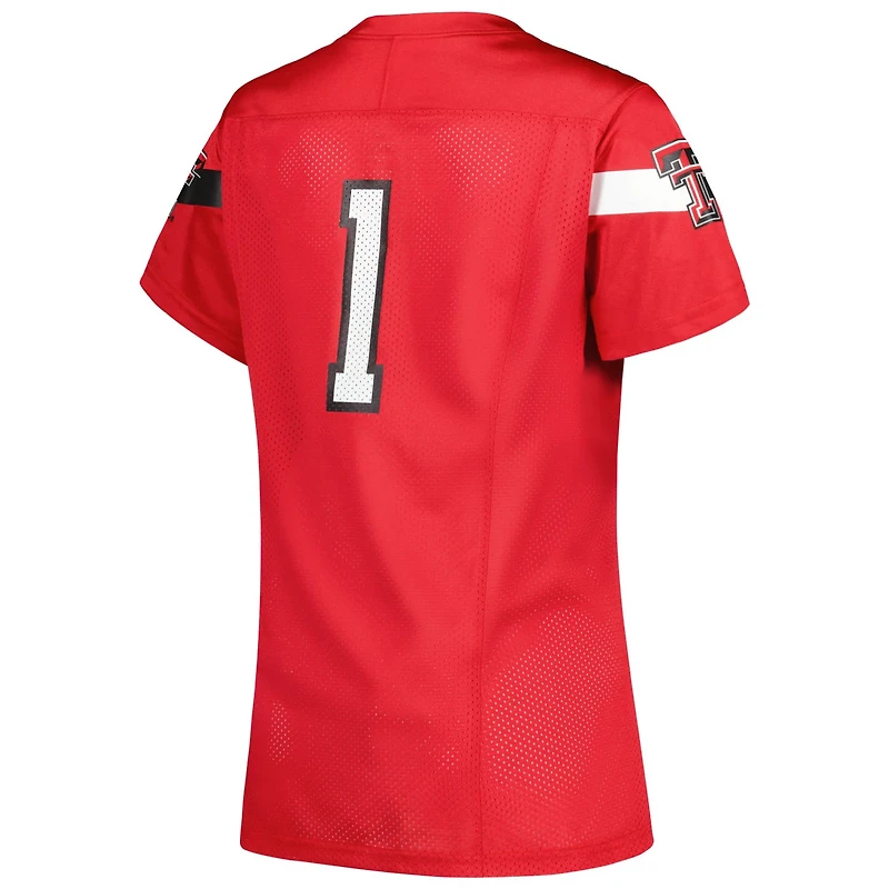 Under Armour 1 Texas Tech Raiders Replica Football Jersey