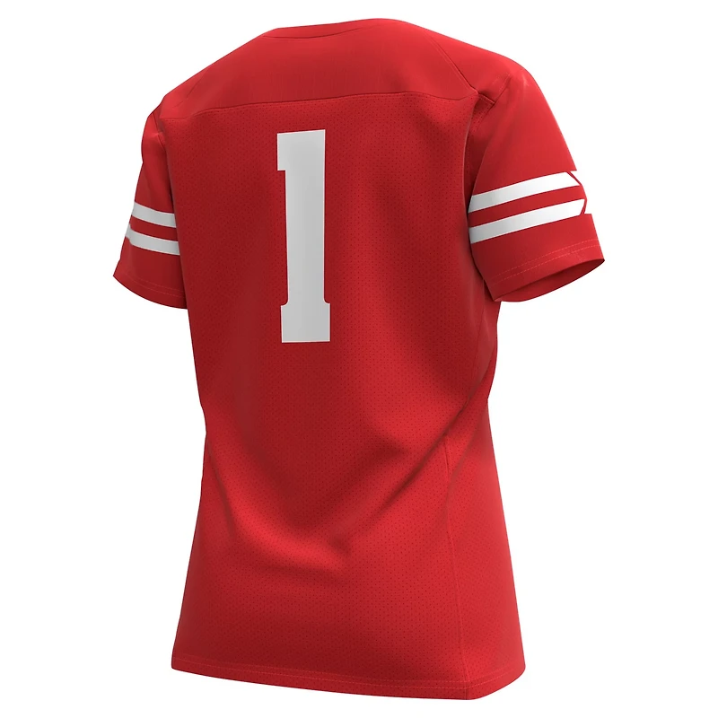 Under Armour 1 Wisconsin Badgers Replica Football Jersey