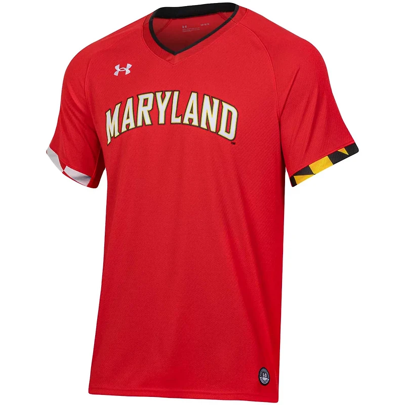 Under Armour Maryland Terrapins Softball V-Neck Jersey