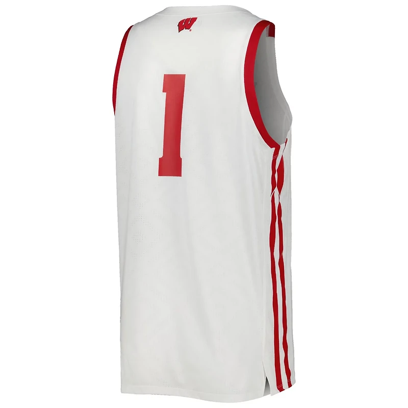 Under Armour Wisconsin Badgers Replica Basketball Jersey