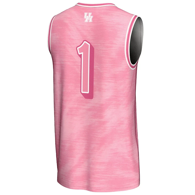 Unisex GameDay Greats 1 Houston Cougars Lightweight Basketball Fashion Jersey