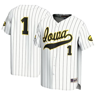 Unisex GameDay Greats 1 Iowa Hawkeyes Baseball Lightweight Fashion Jersey